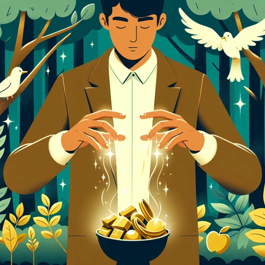 Cover artwork for The Man with the Golden Touch (Az arany ember)